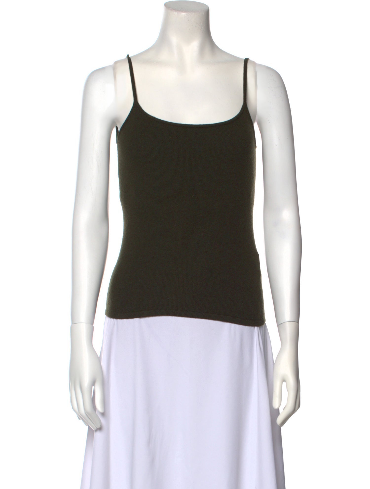 Ralph Lauren Cashmere Square Neckline Sweater