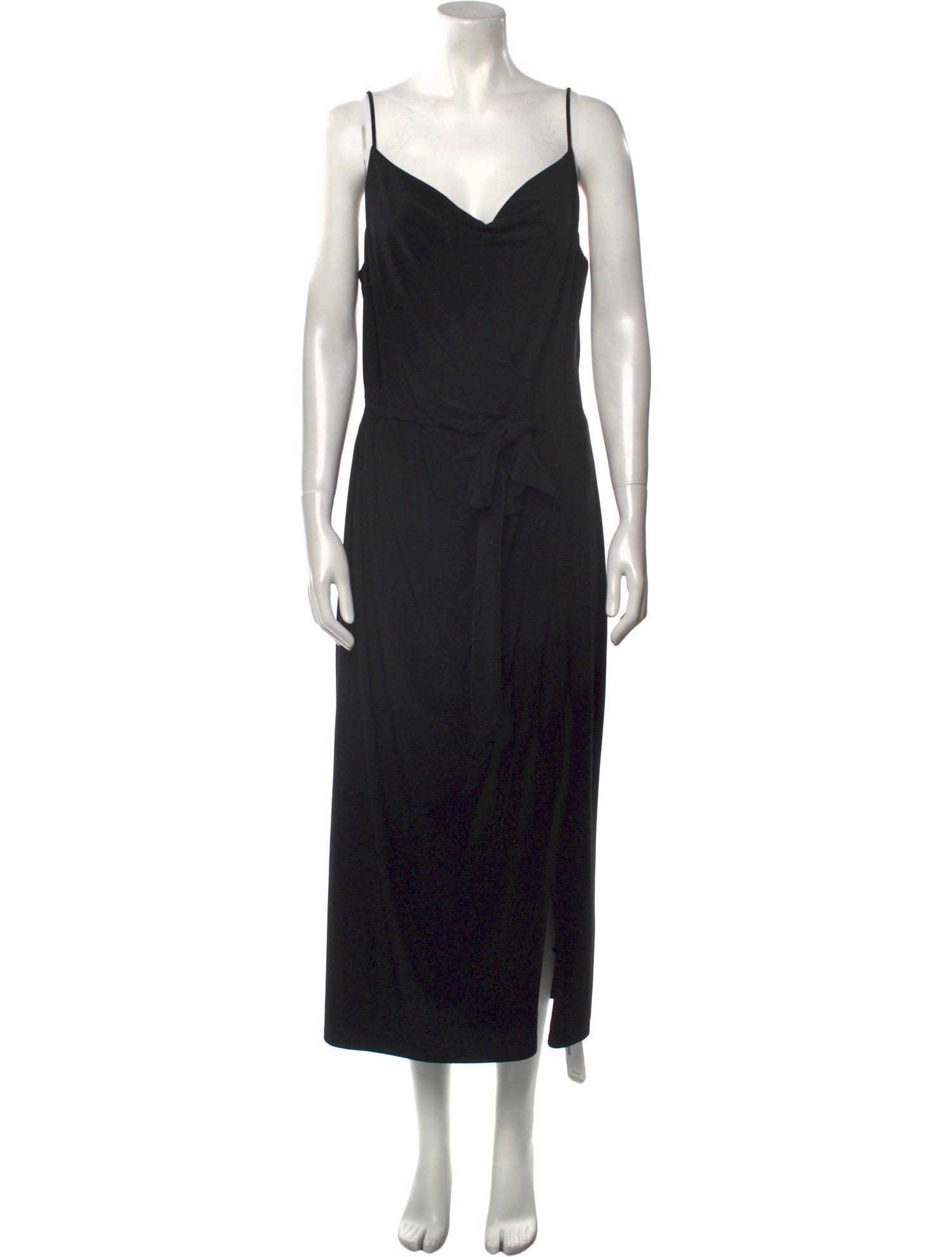 Ralph Lauren Cowl Neck Midi Length Dress