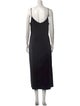 Ralph Lauren Cowl Neck Midi Length Dress