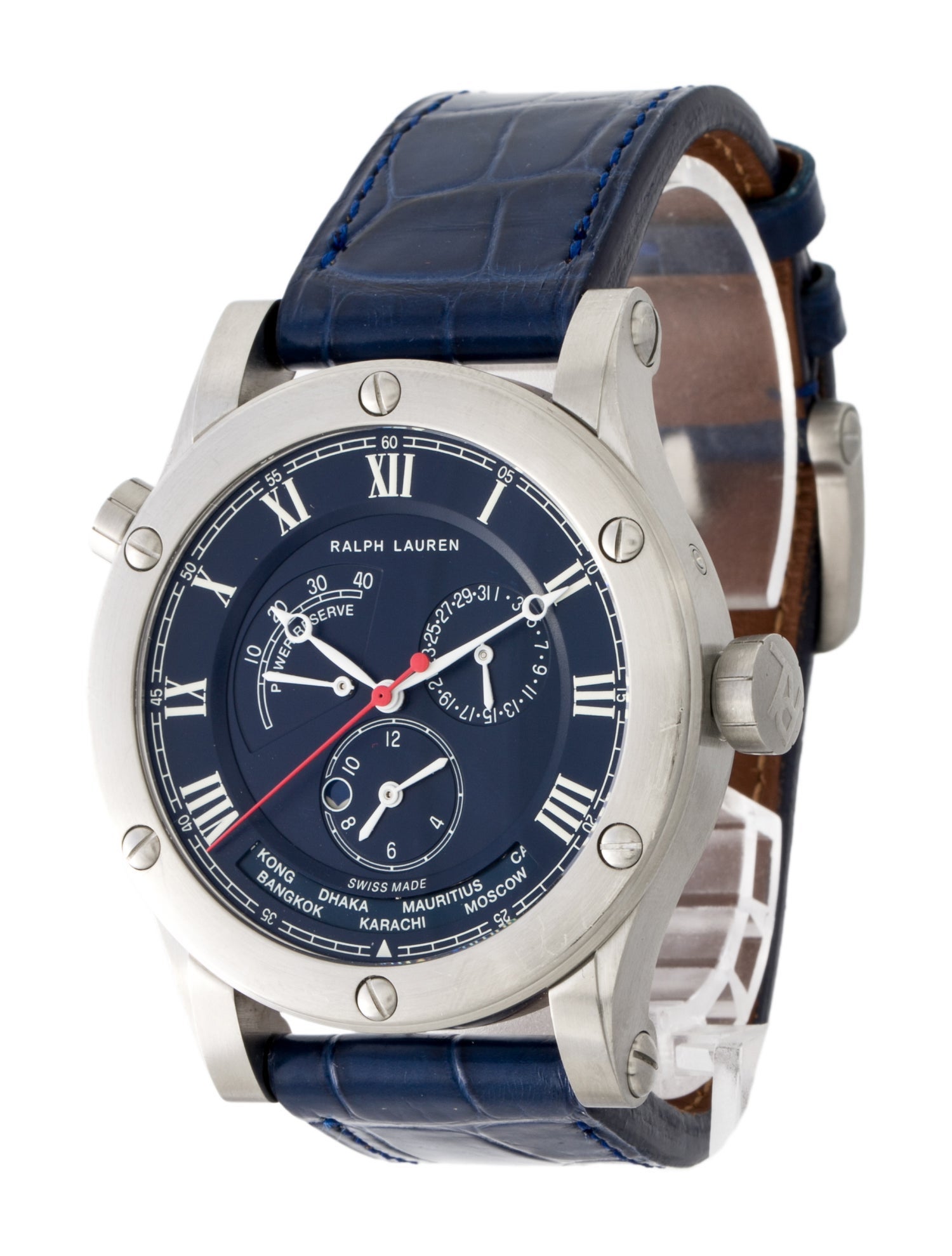 Ralph Lauren Sporting World Time Watch