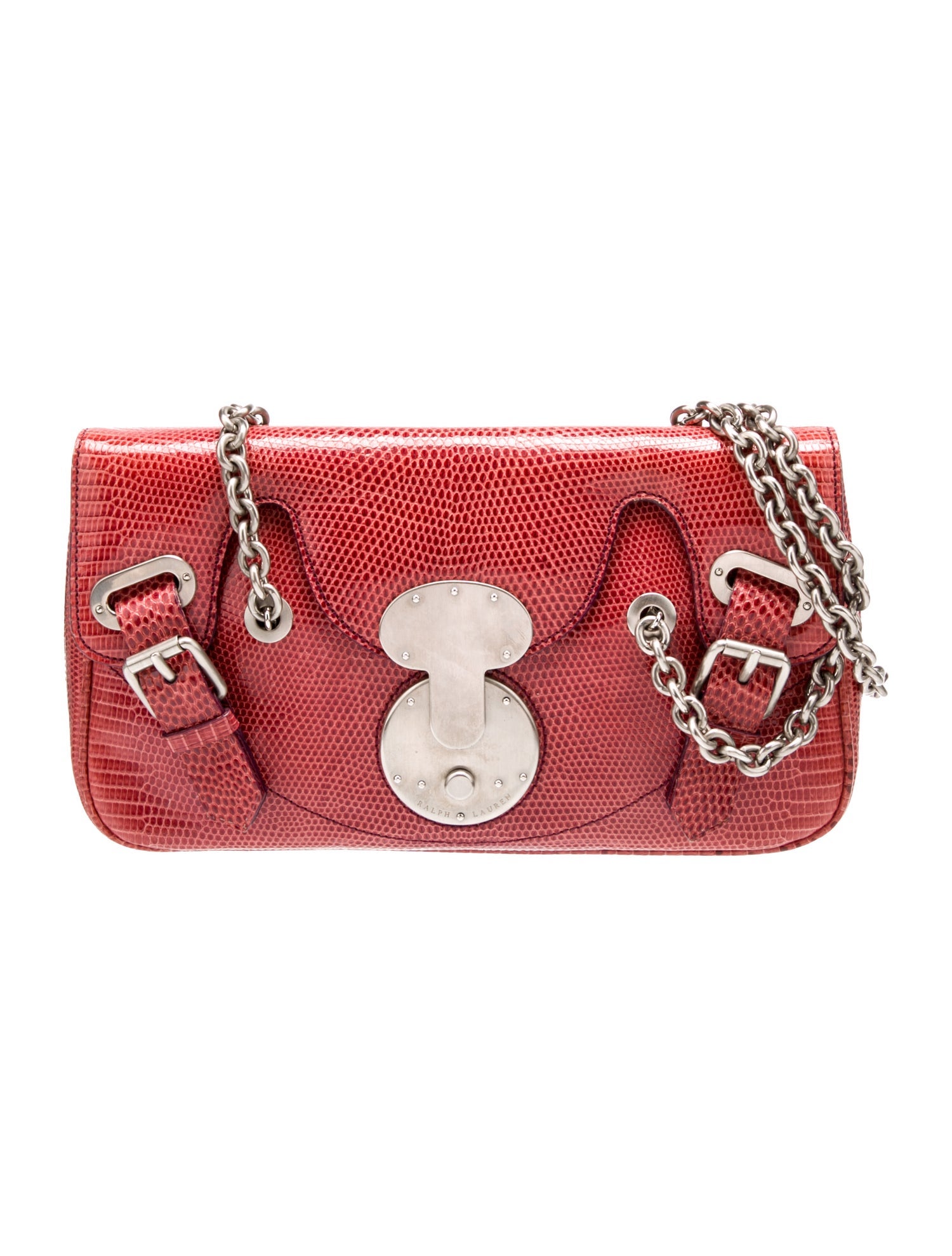Ralph Lauren Snakeskin Shoulder Bag