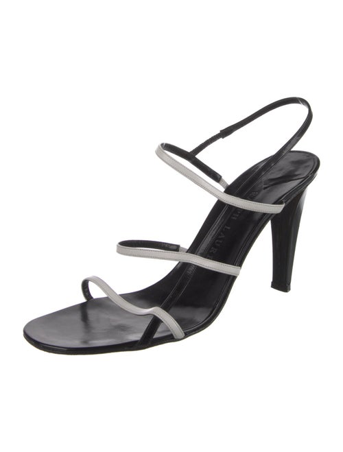 Ralph Lauren Patent Leather Slingback Sandals