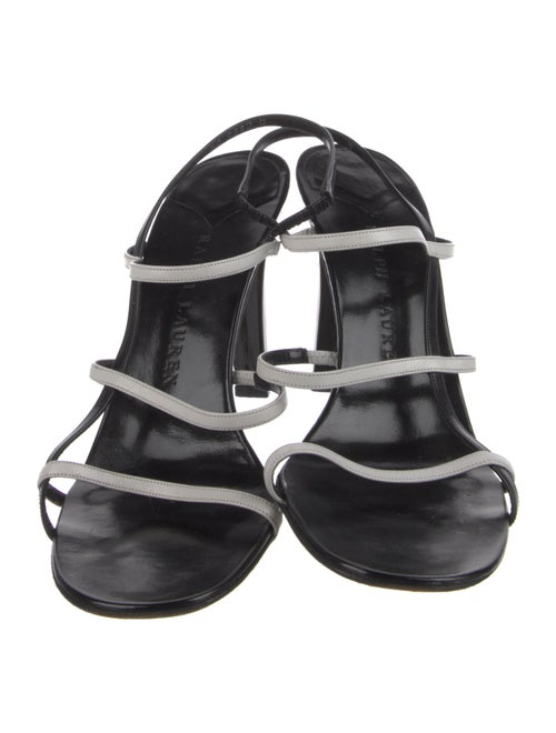 Ralph Lauren Patent Leather Slingback Sandals