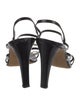 Ralph Lauren Patent Leather Slingback Sandals