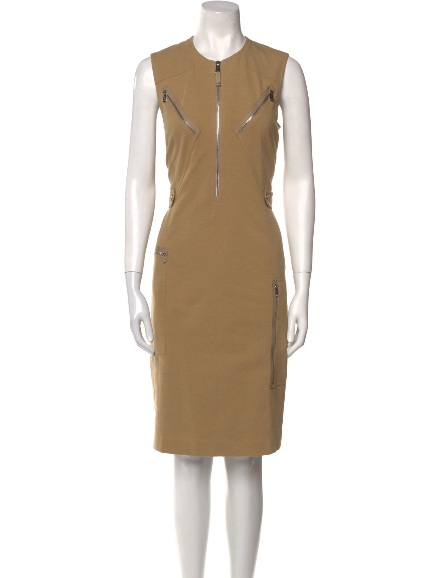 Ralph Lauren Crew Neck Knee-Length Dress