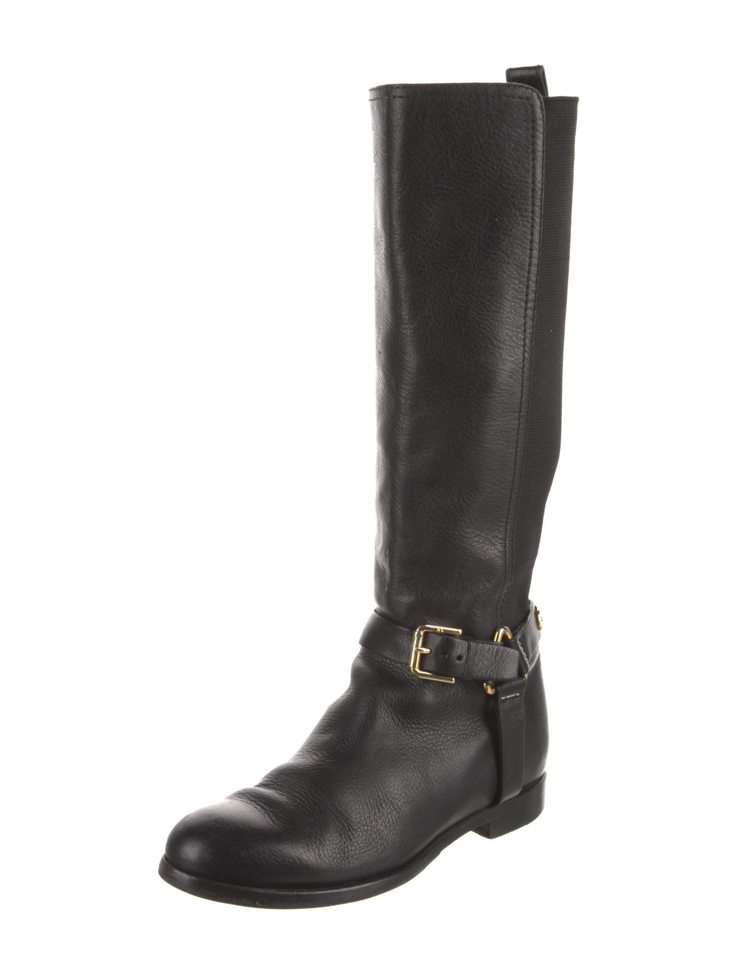 Ralph Lauren Collection Leather Riding Boots