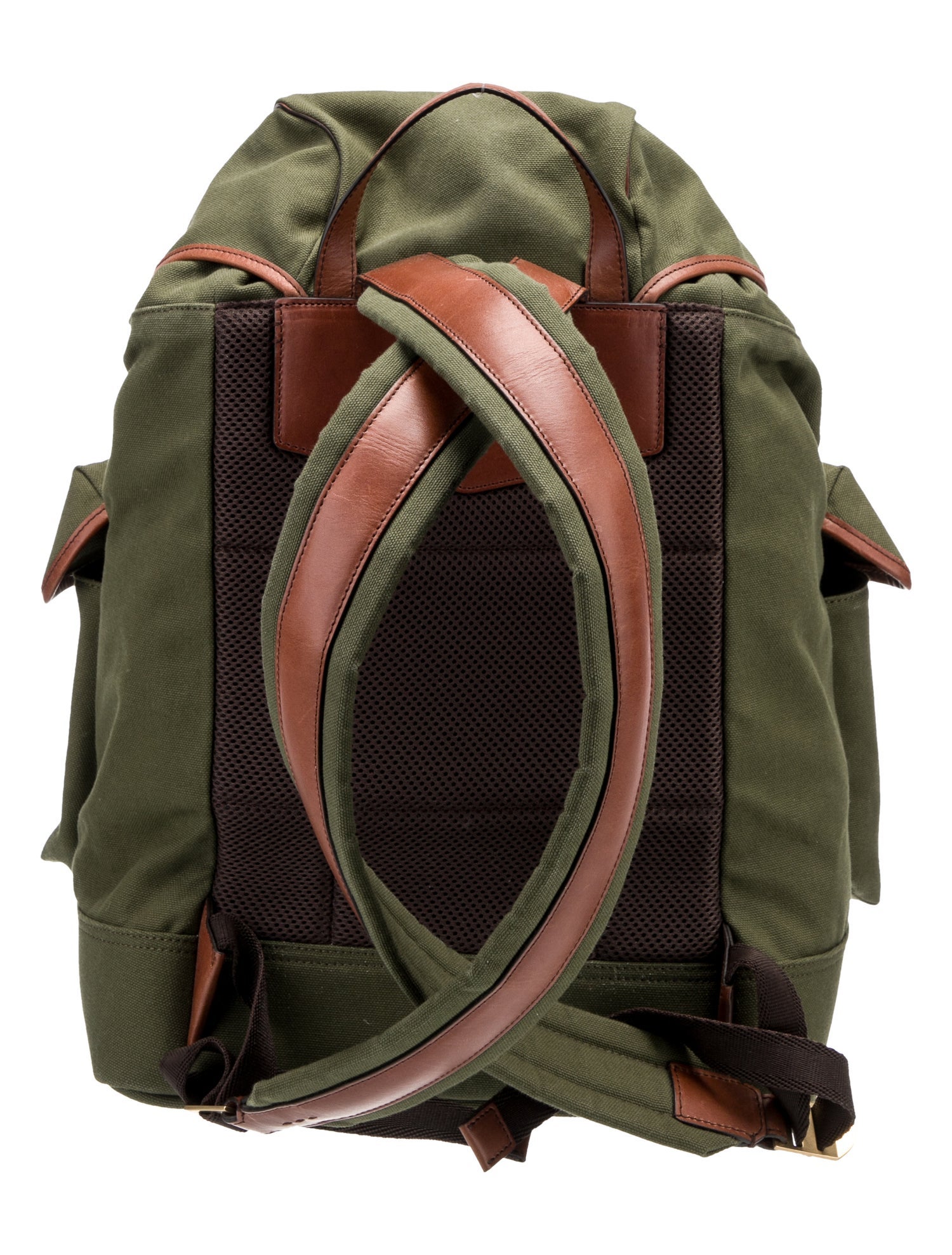 Ralph Lauren Purple Label Canvas Backpack