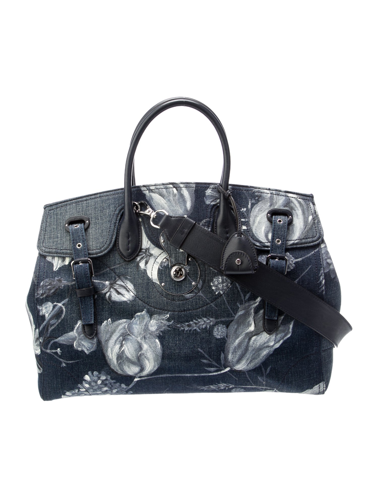 Ralph Lauren Canvas Top Handle Bag