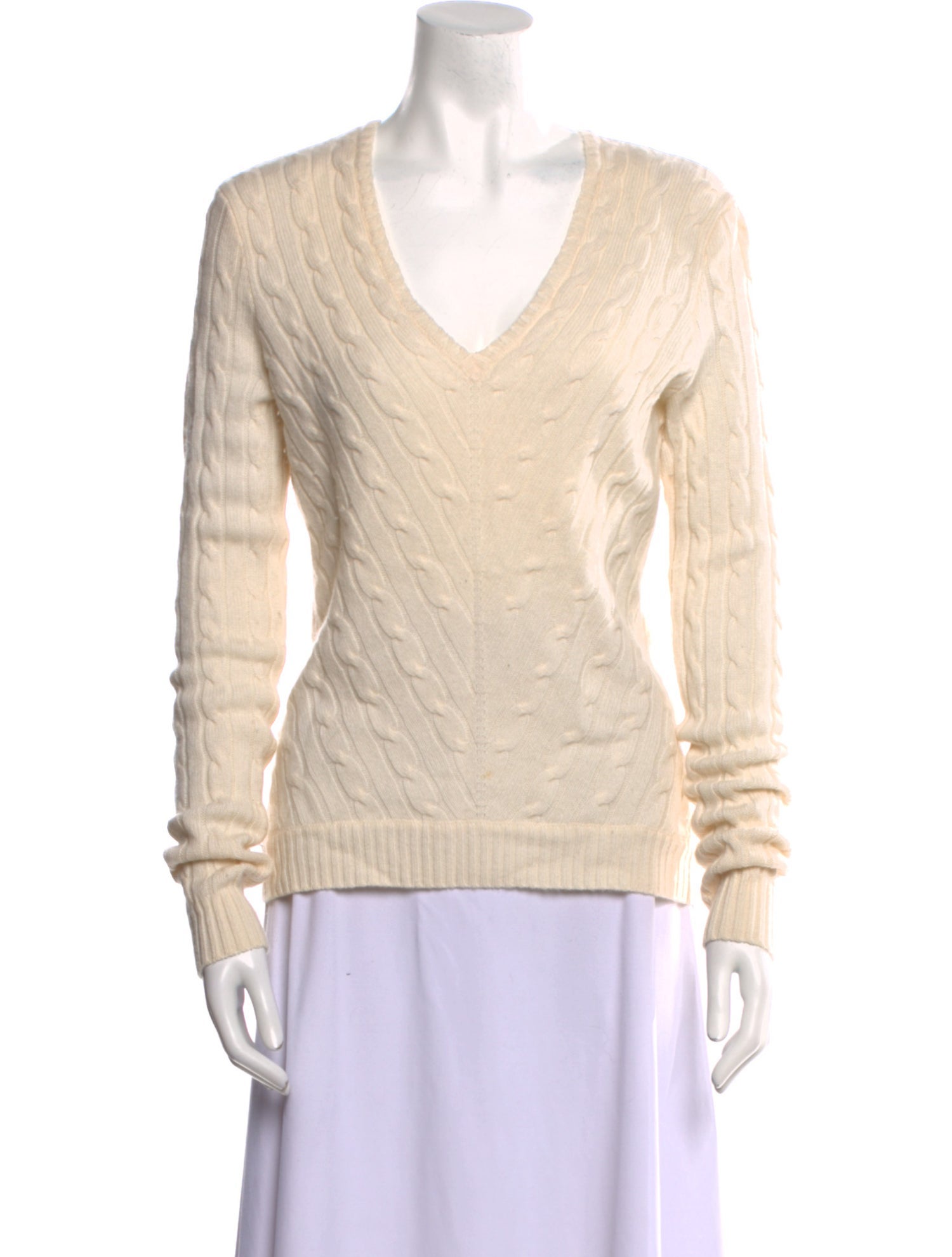 Ralph Lauren Cashmere V-Neck Sweater