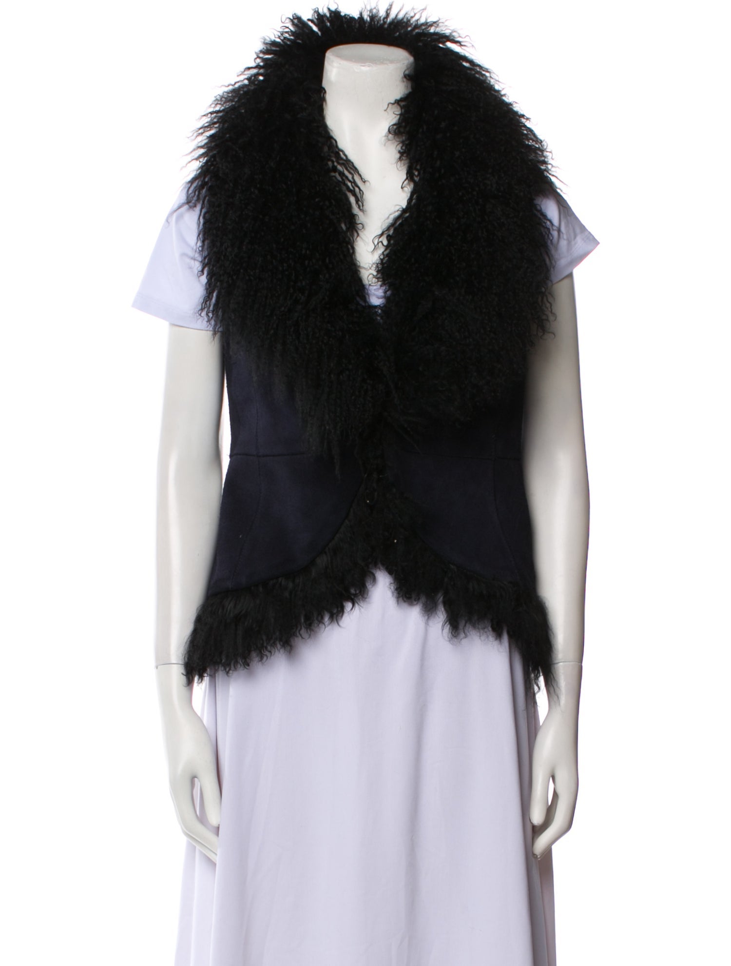 Ralph Lauren Denim & Supply Suede Fur Jacket