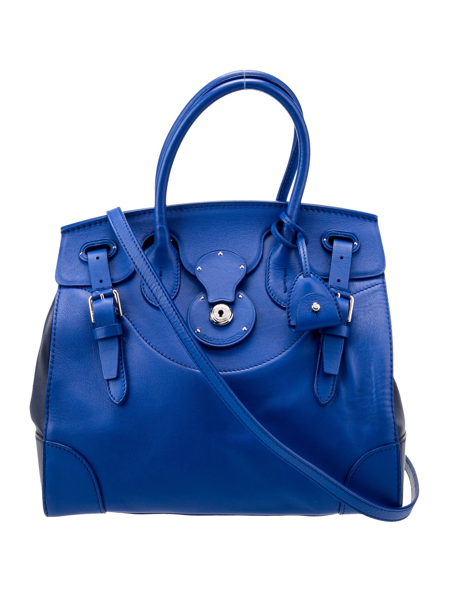 Ralph Lauren Leather Top Handle Bag