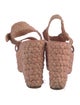 Ralph Lauren Collection Straw Espadrilles