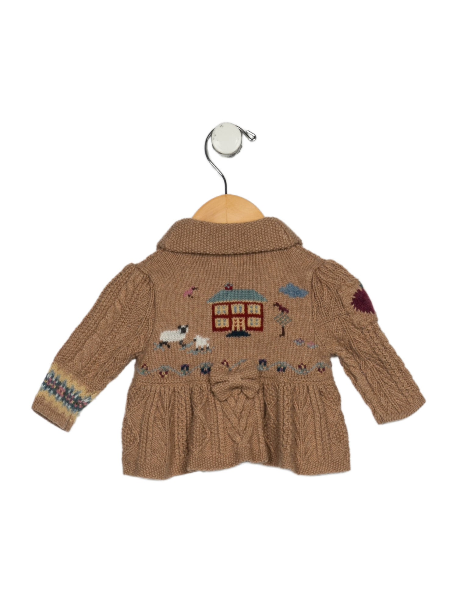 Ralph Lauren Girls' Cable-Knit Cardigan