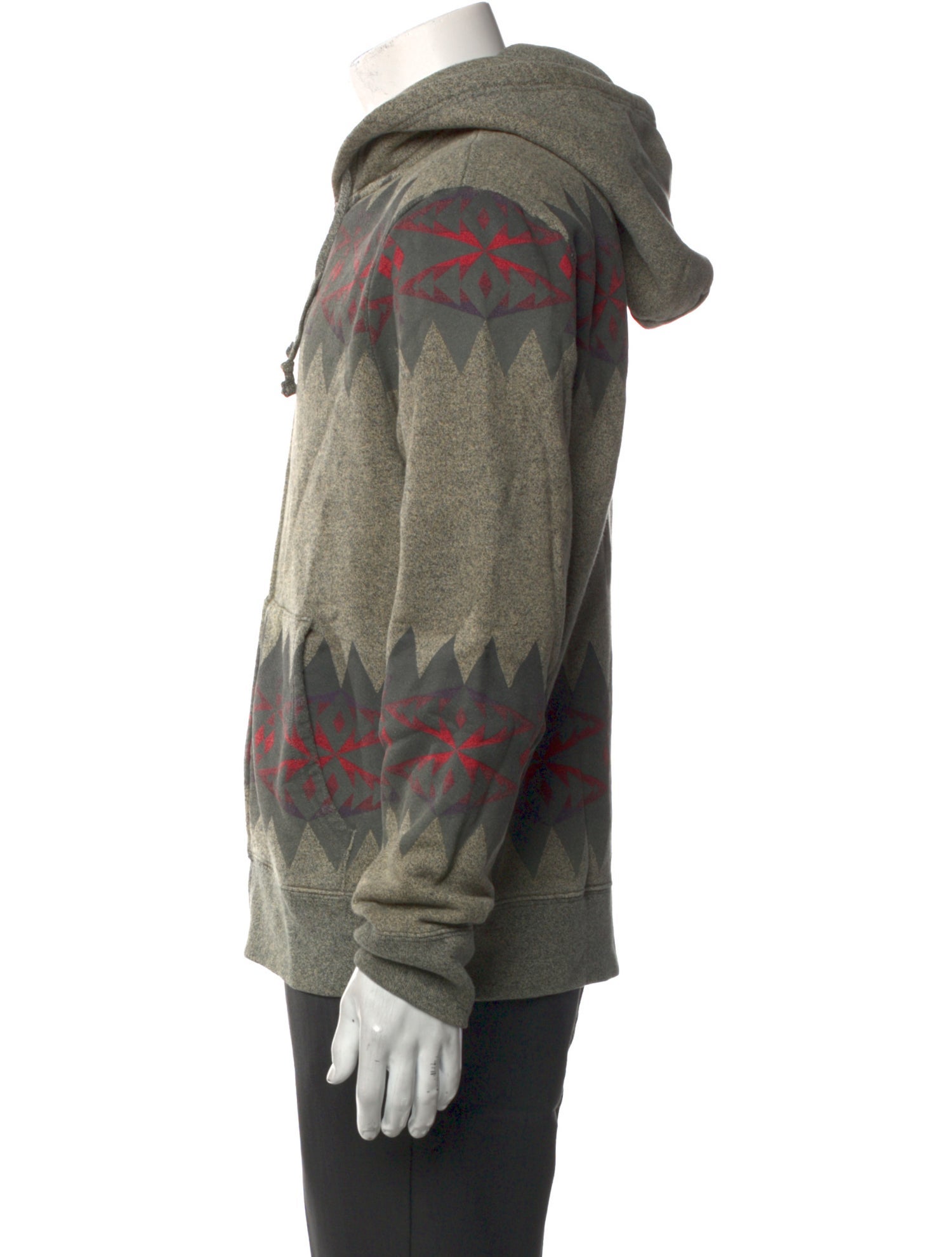 Ralph Ralph Lauren V-Neck Long Sleeve Hoodie