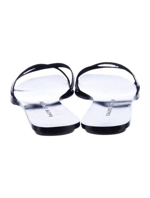 Ralph Lauren Satin Printed Slides