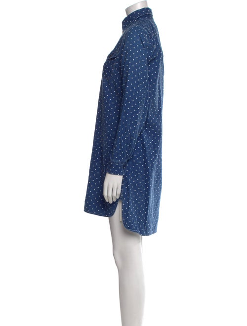 Ralph Lauren Polka Dot Print Mini Dress