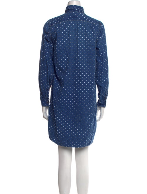 Ralph Lauren Polka Dot Print Mini Dress