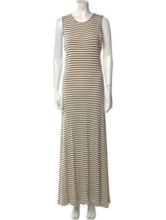 Ralph Lauren Striped Long Dress