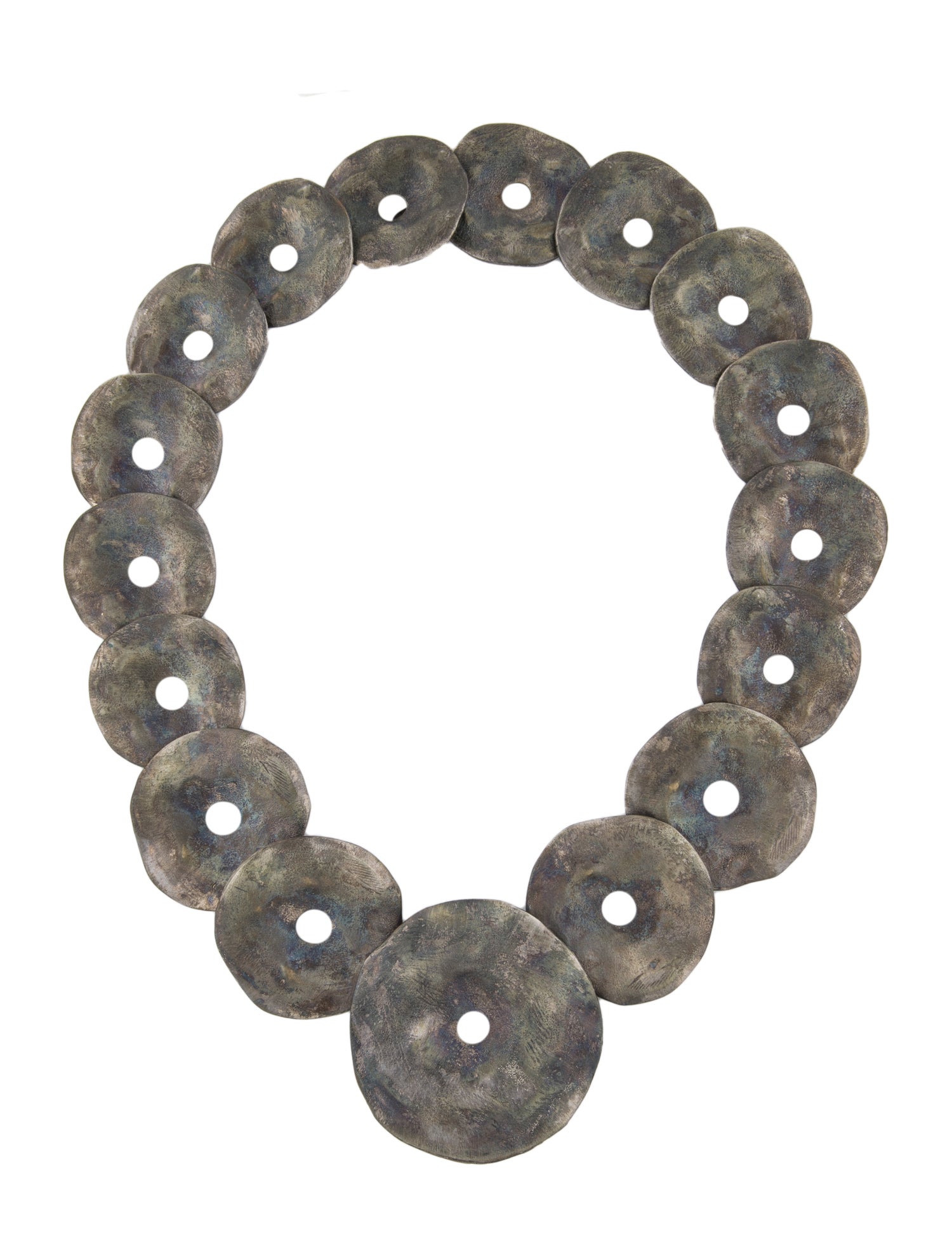 Ralph Lauren Round Disc Collar Necklace