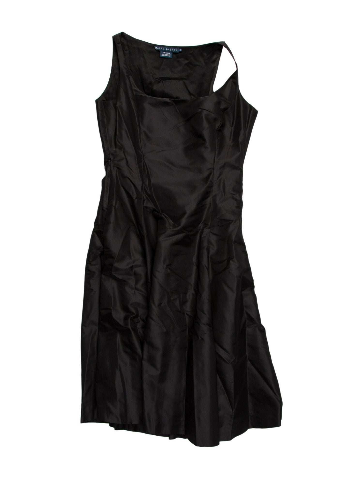 Ralph Lauren Silk Knee-Length Dress