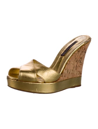 Ralph Lauren Leather Slides