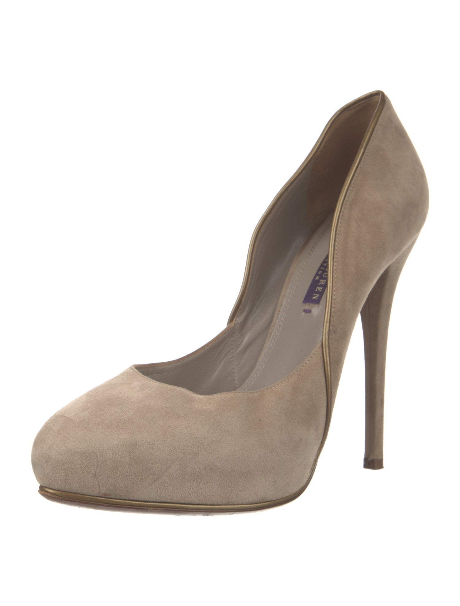 Ralph Lauren Suede Pumps