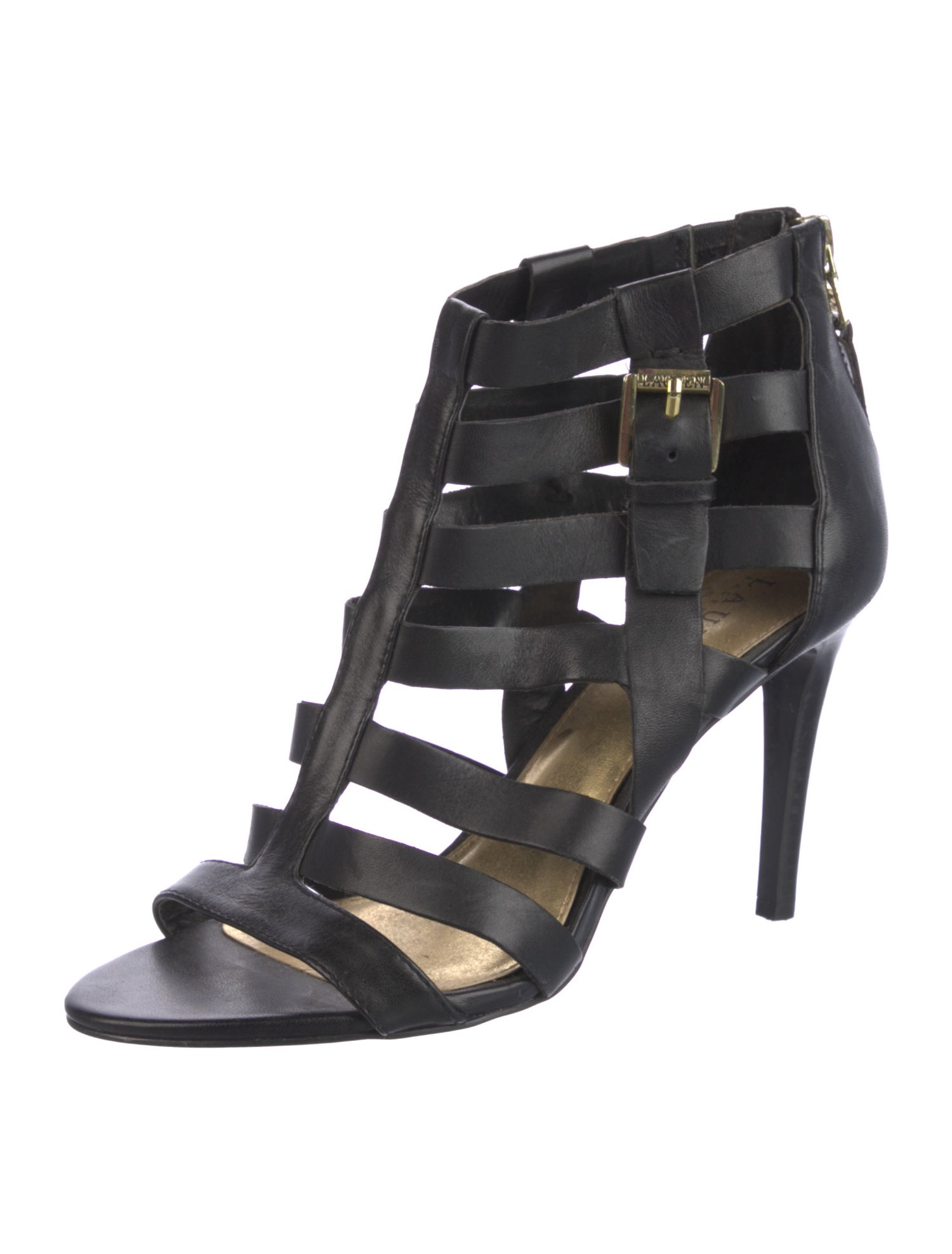 Lauren Ralph Lauren Leather Gladiator Sandals