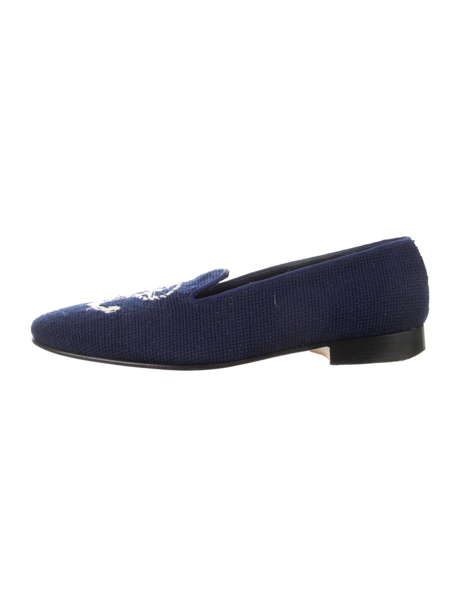 Ralph Lauren Purple Label Graphic Print Loafers