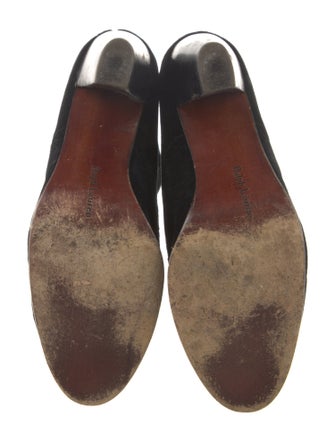 Ralph Lauren Velvet Lace-Up Boots