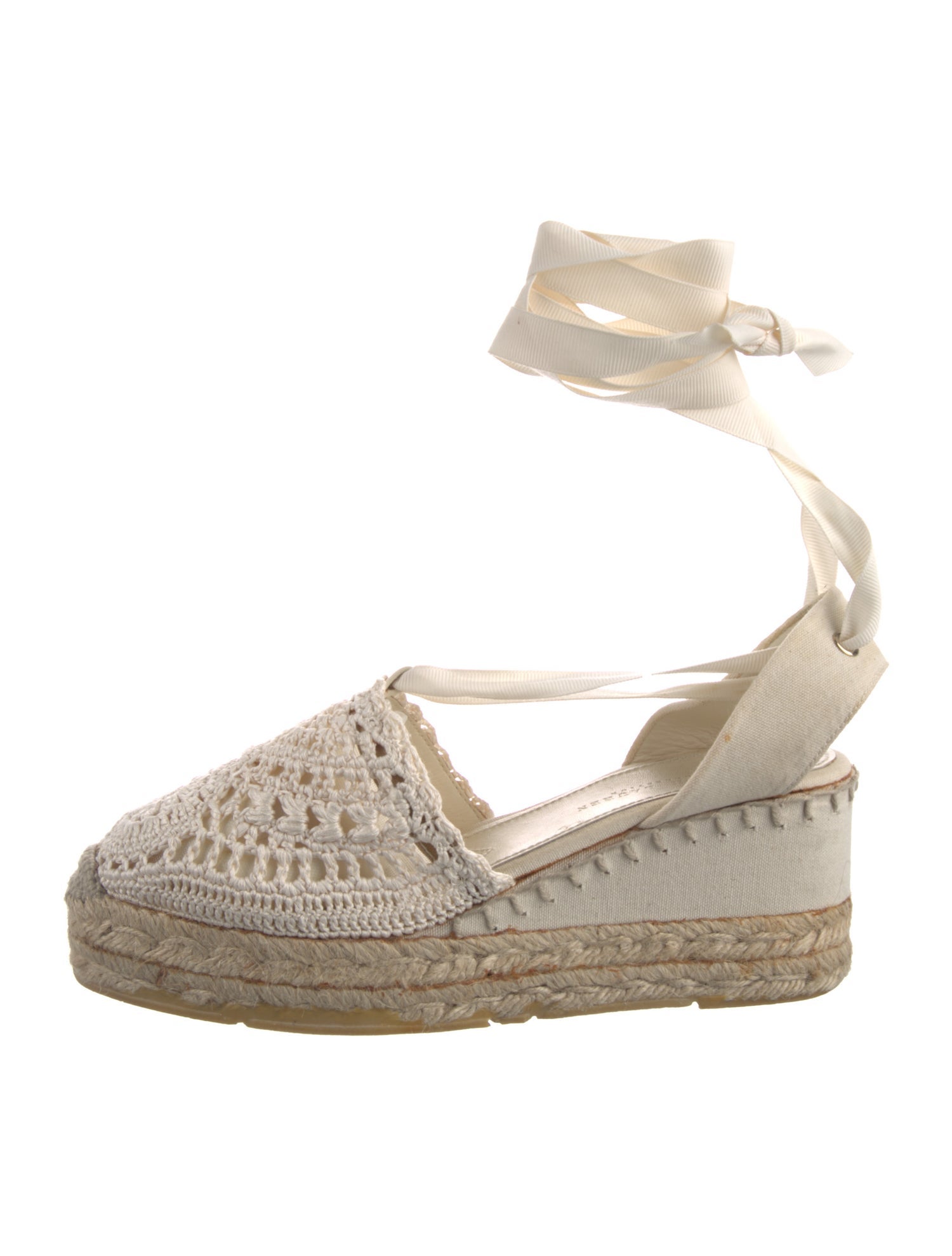 Ralph Lauren Canvas Slingback Pumps
