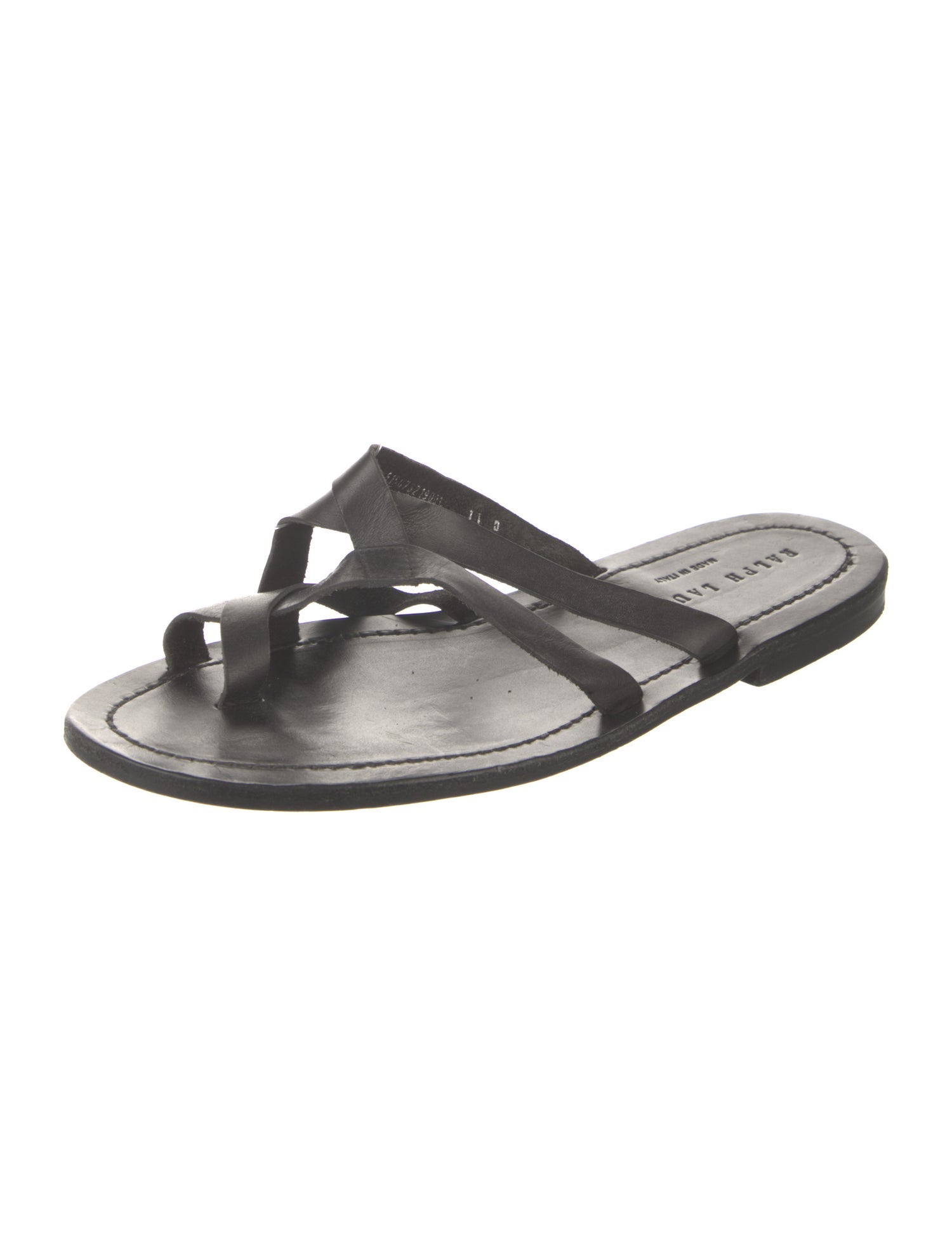 Ralph Lauren Leather Flip Flops
