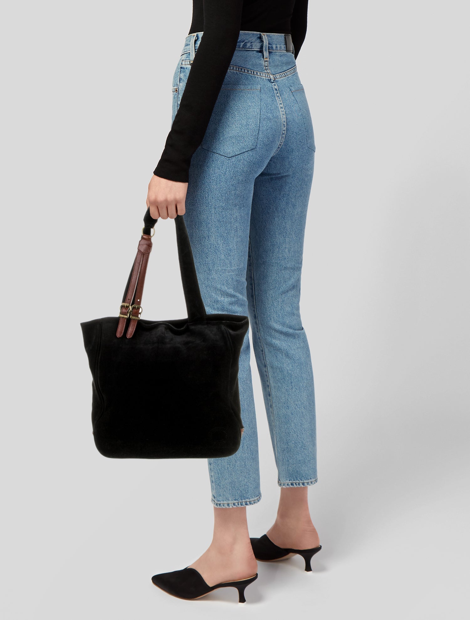 Ralph Lauren Suede Tote