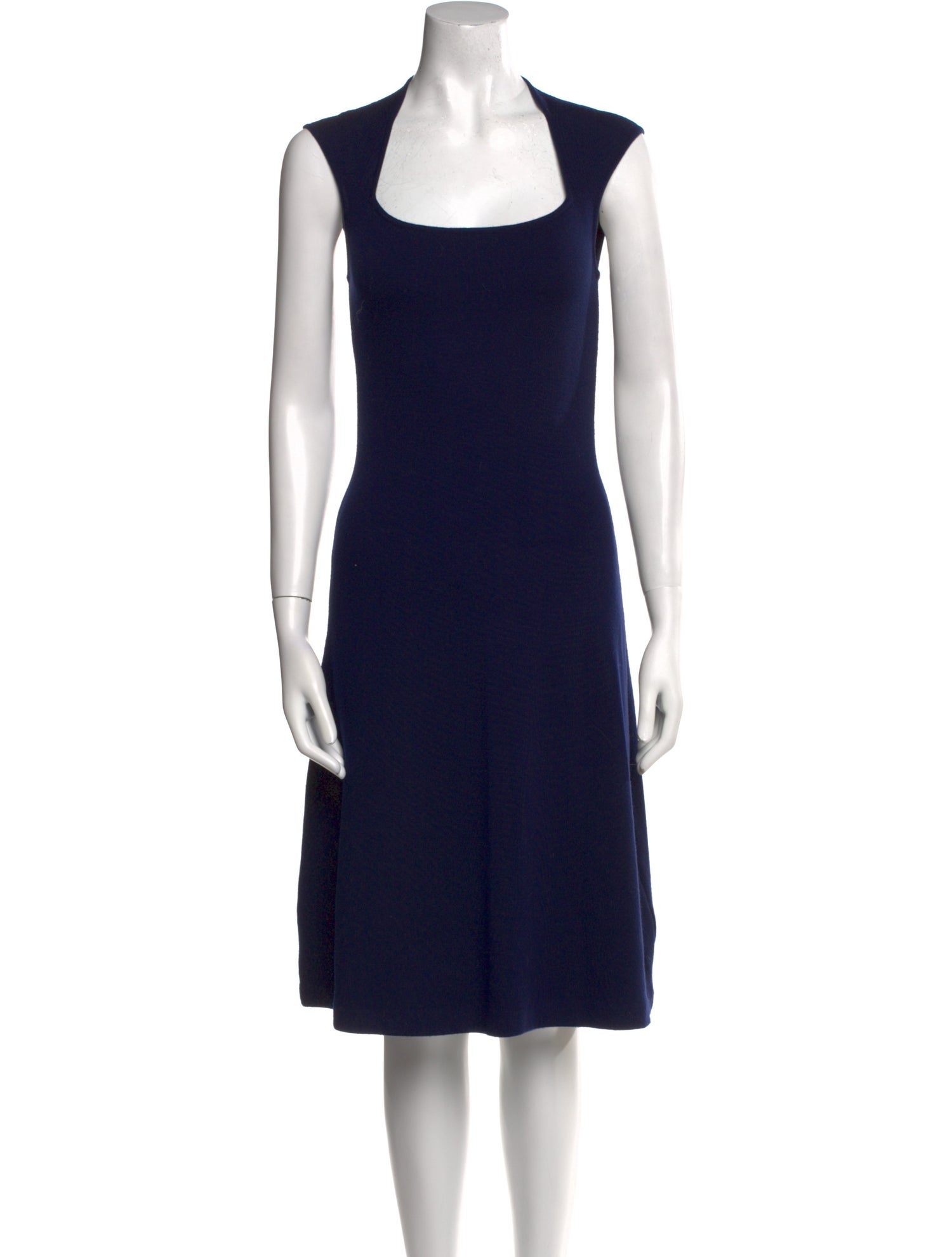 Ralph Lauren Merino Wool Knee-Length Dress