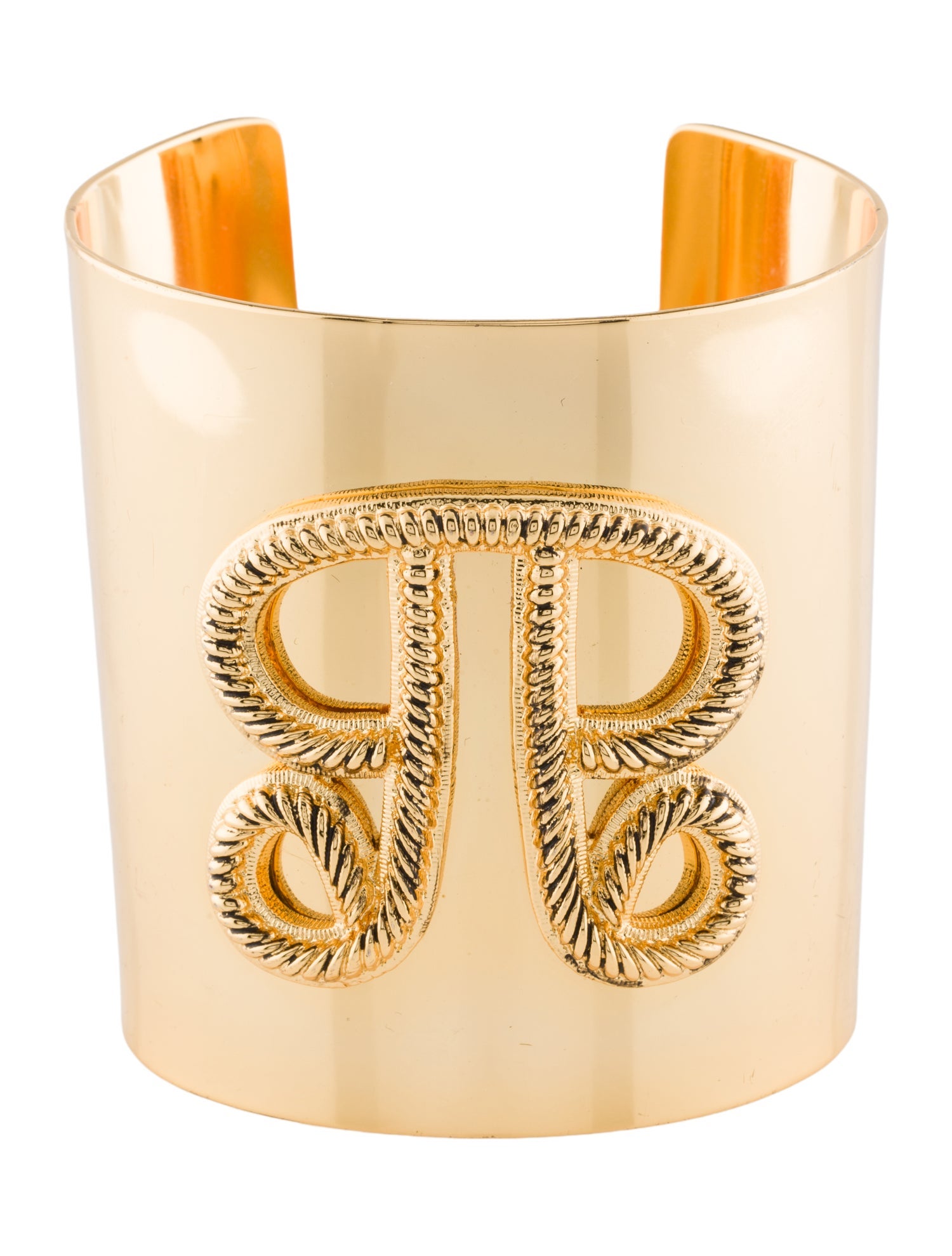 Ralph Lauren Wide Logo Cuff Bracelet