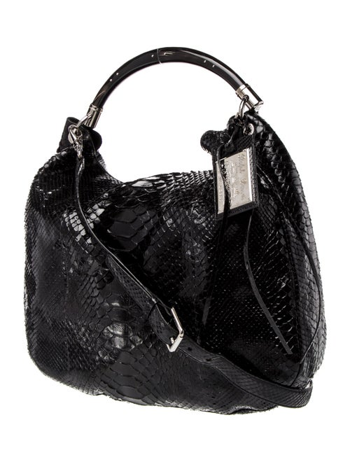 Ralph Lauren Snakeskin Bucket Bag