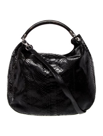Ralph Lauren Snakeskin Bucket Bag