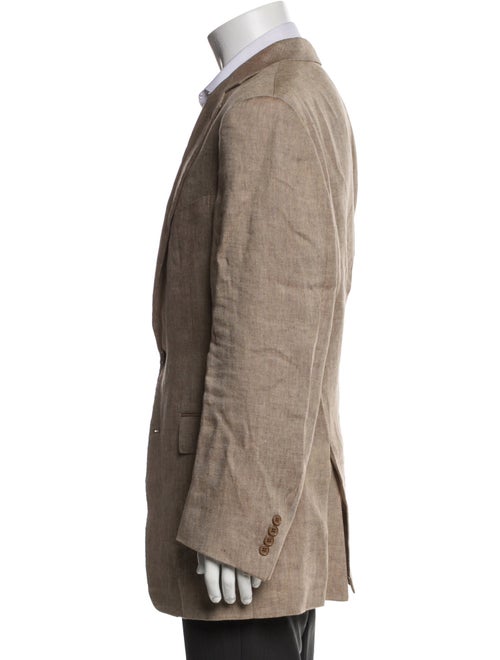 Ralph Lauren Linen Tweed Pattern Overcoat