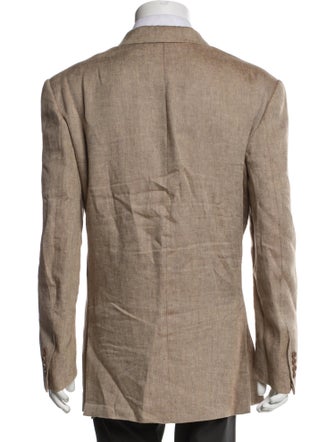 Ralph Lauren Linen Tweed Pattern Overcoat