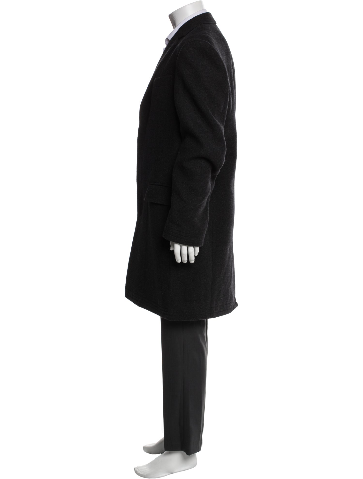 Ralph Lauren Purple Label Wool Overcoat