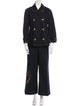 Ralph Lauren Whipstitch Trim Pantsuit