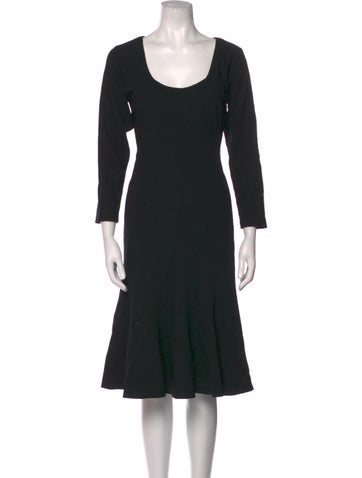 Ralph Lauren Dresses Wool Midi Length Dress US 10 | L