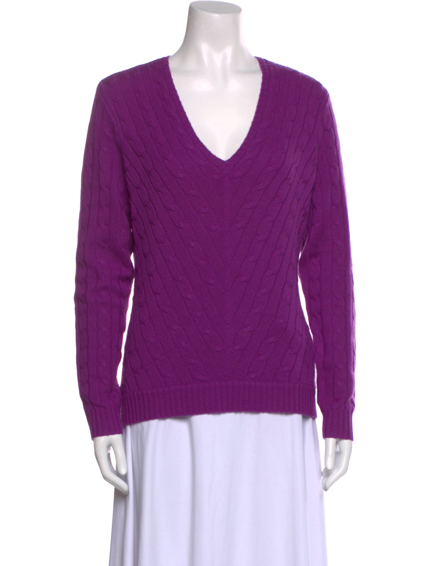 Ralph Lauren Cashmere V-Neck Sweater