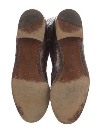 Ralph Lauren Alligator Riding Boots