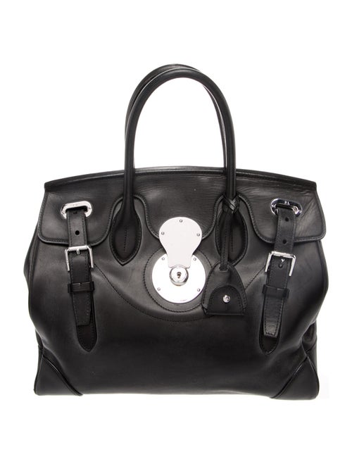 Ralph Lauren Leather Top Handle Bag