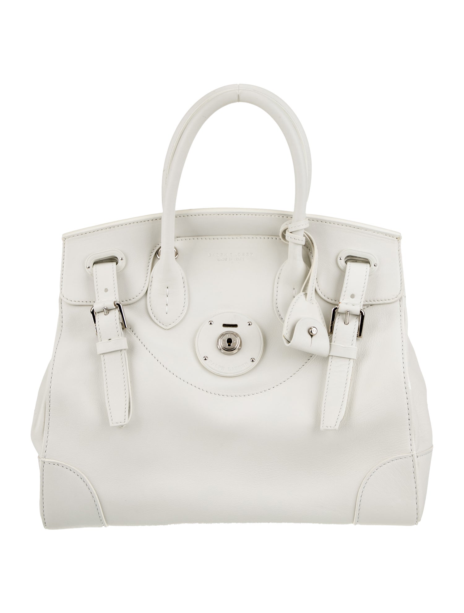 Ralph Lauren Leather Top Handle Bag