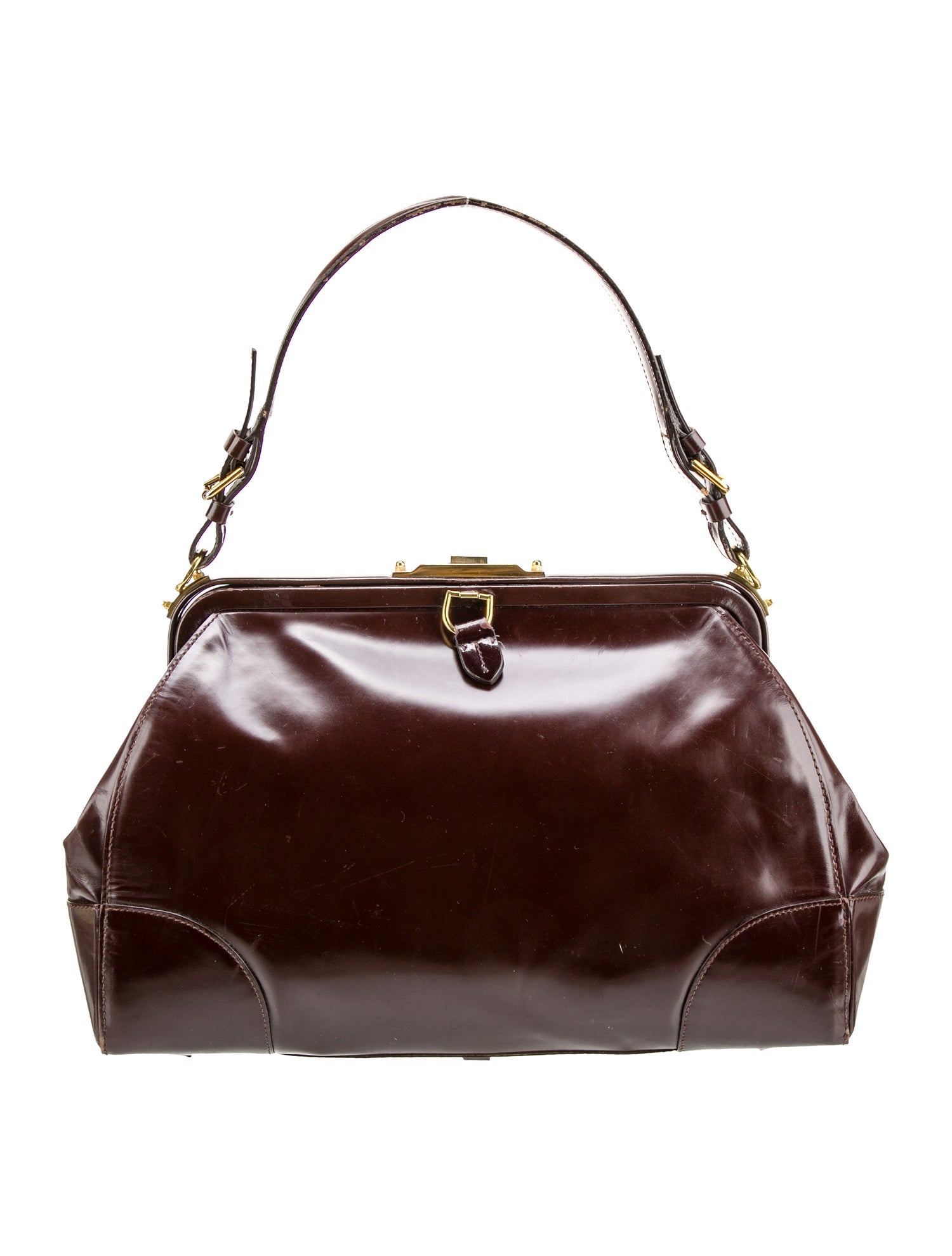 Ralph Lauren Patent Leather Shoulder Bag