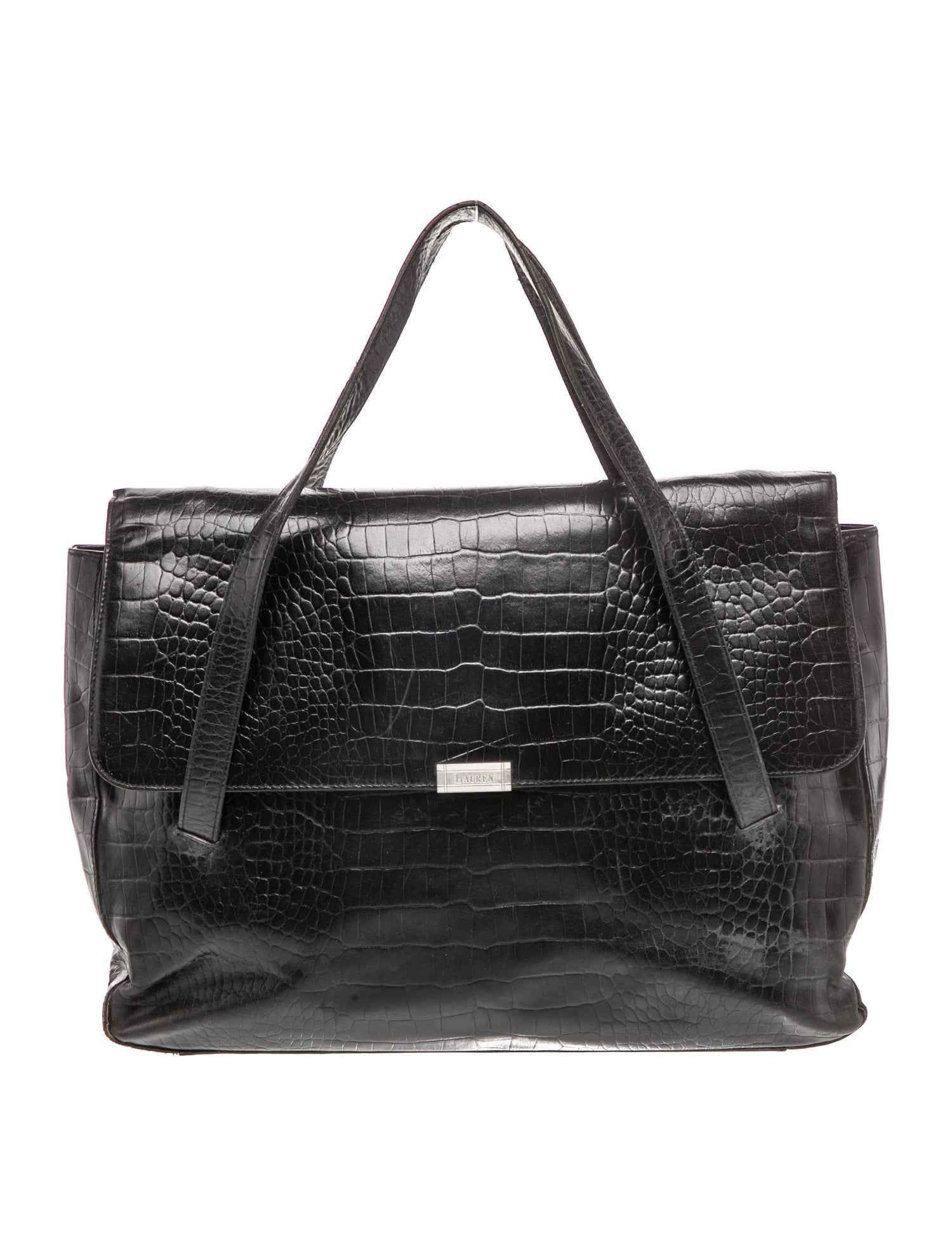Lauren by Ralph Lauren Leather Tote