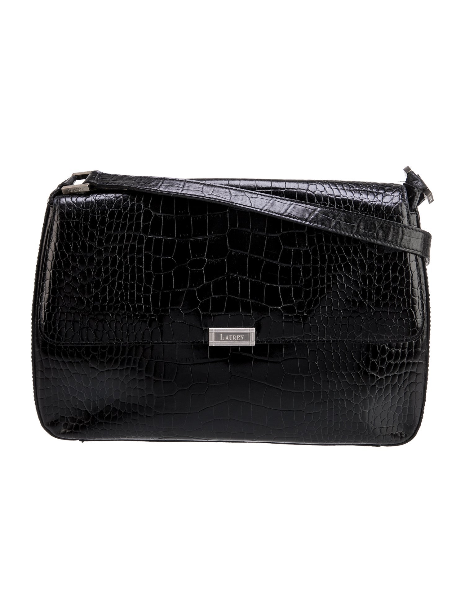 Ralph Lauren Leather Top Handle Bag