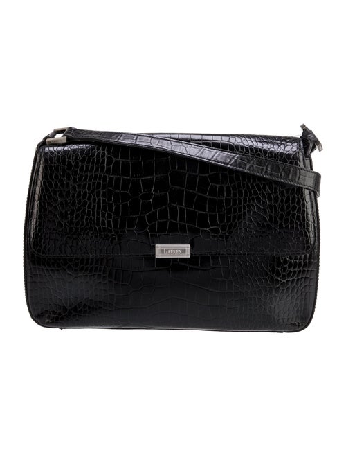 Ralph Lauren Leather Top Handle Bag