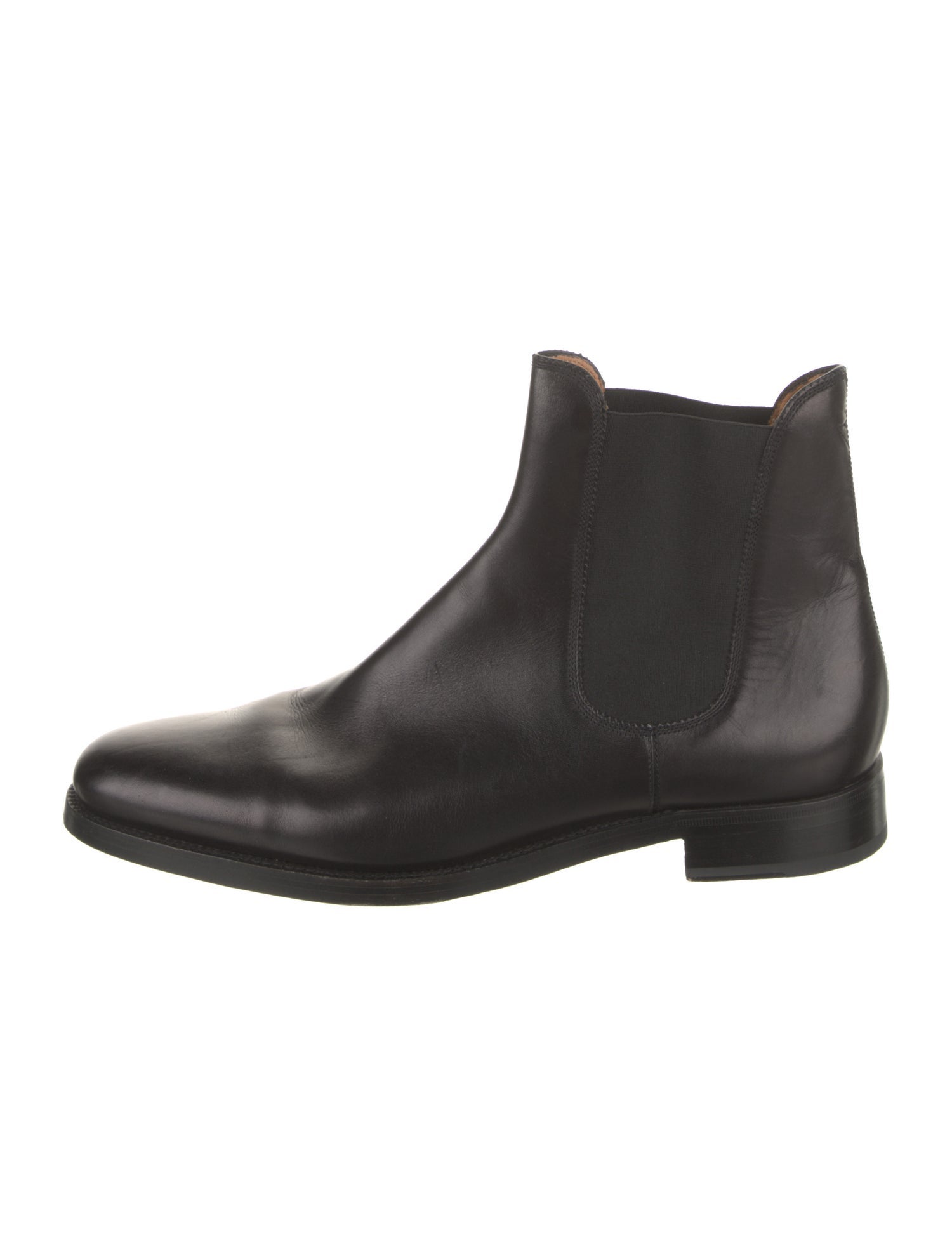 Ralph Lauren Purple Label Leather Chelsea Boots